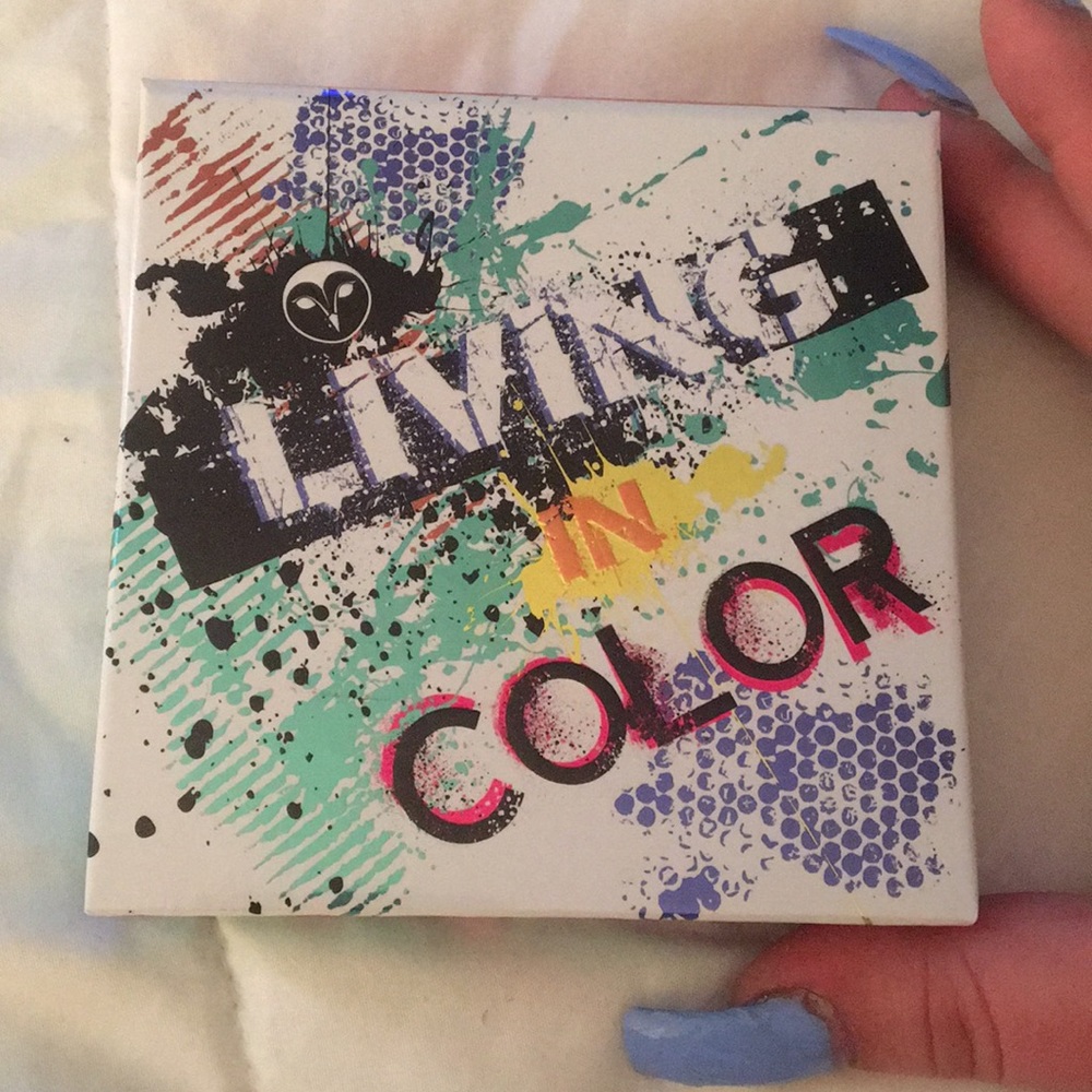 Eyeshadow palette & 2 scrunchies